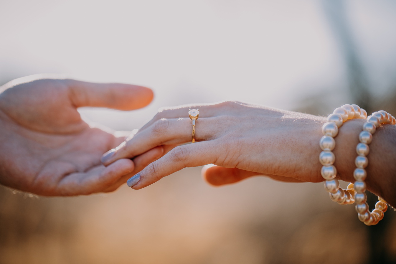 Casey & Alegría Engagement Photo