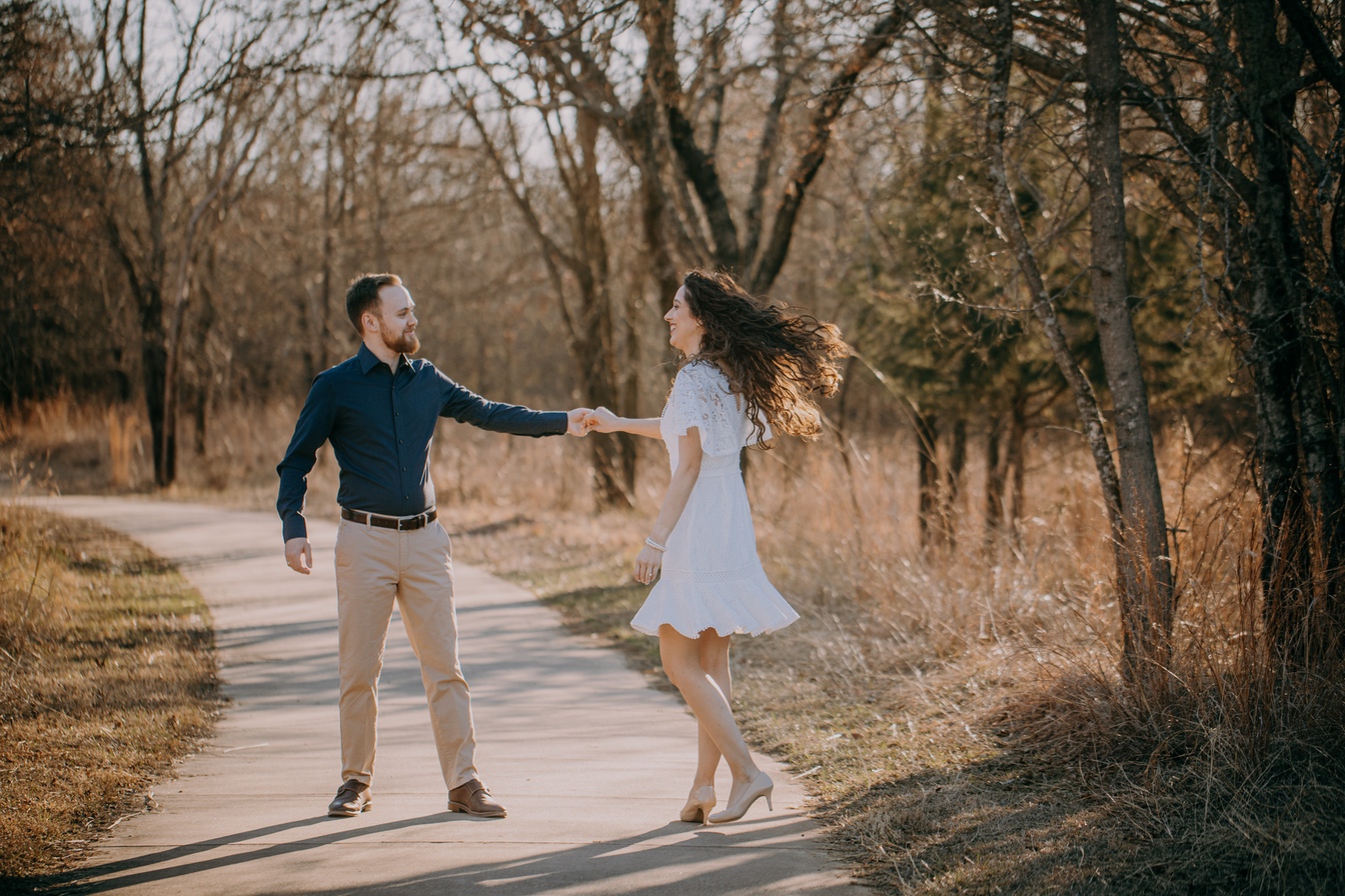 Casey & Alegría Engagement Photo