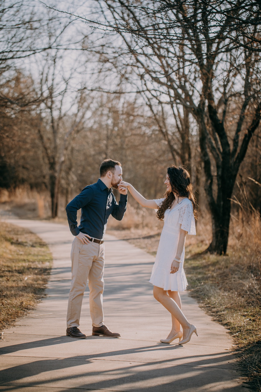 Casey & Alegría Engagement Photo