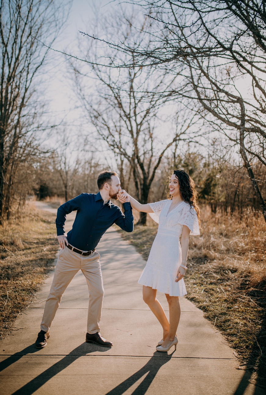 Casey & Alegría Engagement Photo